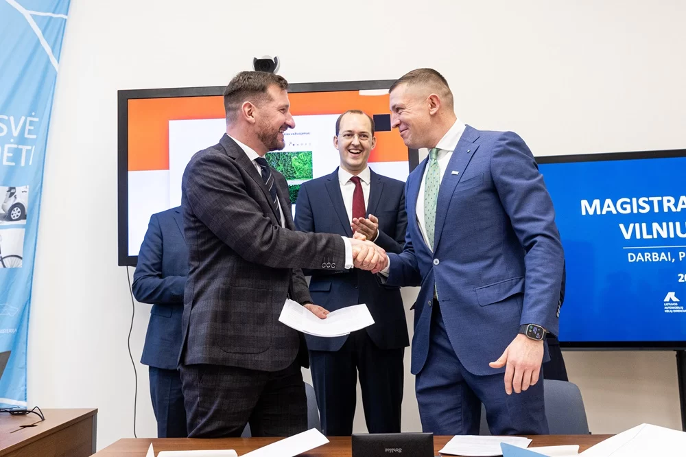 Vilnius Utena kelio rekonstrukcija pradžia