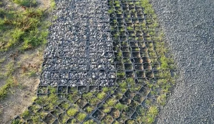 Grotelių EcoRaster įrengimas