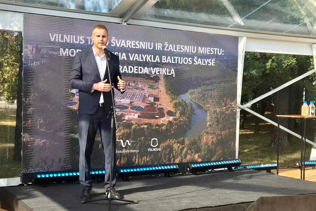 moderniausia nuotekų valymo valykla